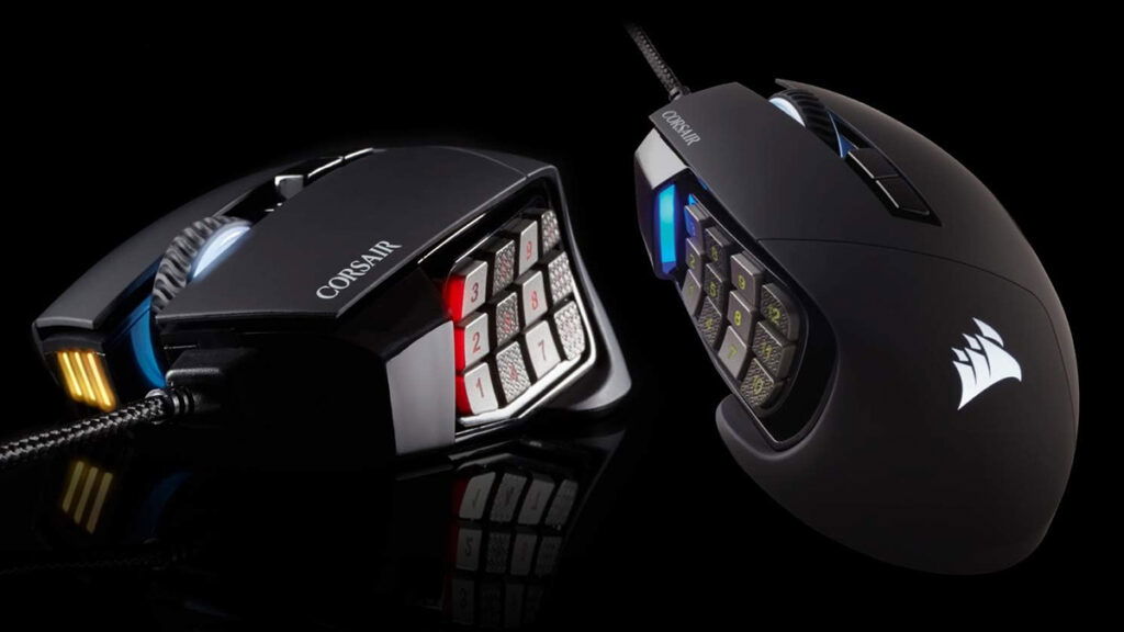 Black Friday Video Game $50 gifts - Corsair - SCIMITAR RGB ELITE Gaming Mouse