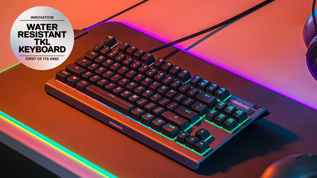 Black Friday $50 video game gift - SteelSeries - Apex 3 RGB Gaming Keyboard