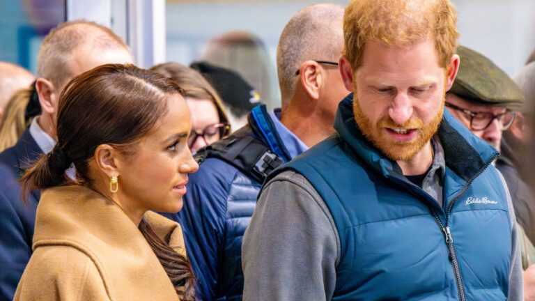 Prince Harry and wife Meghan Markle.