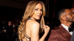 Jennifer Lopez at an event.