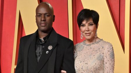 Kris Jenner and boyfriend Corey Gamble