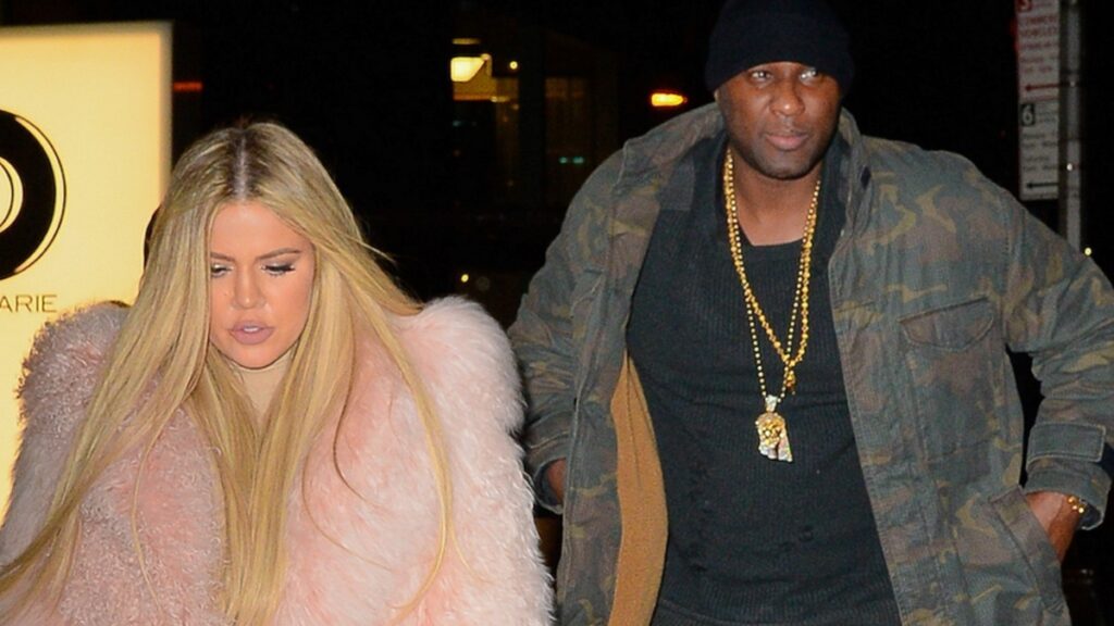 Khloe Kardashian and former husband Lamar Odom