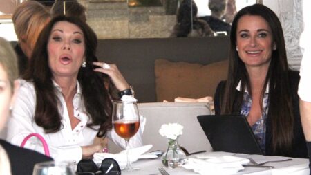 Lisa Vanderpump and Kyle Richards spotted in Beverly Hills.