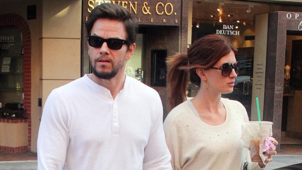 Mark Wahlberg and wife