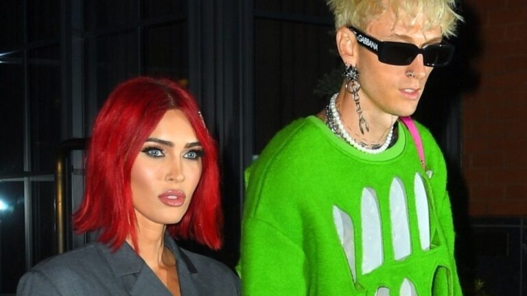 Megan Fox and Machine Gun Kelly in NYC