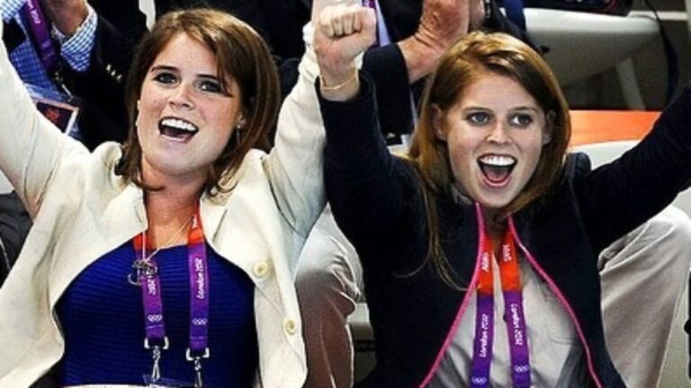 Prince Andrew daughters Princess Beatrice and Princess Eugenie.