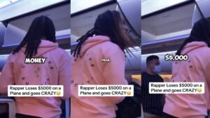 rapper loses his money