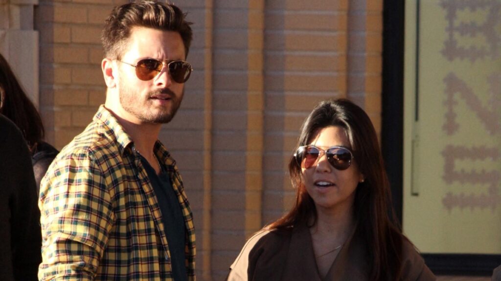 Kourtney Kardashian and Scott Disick