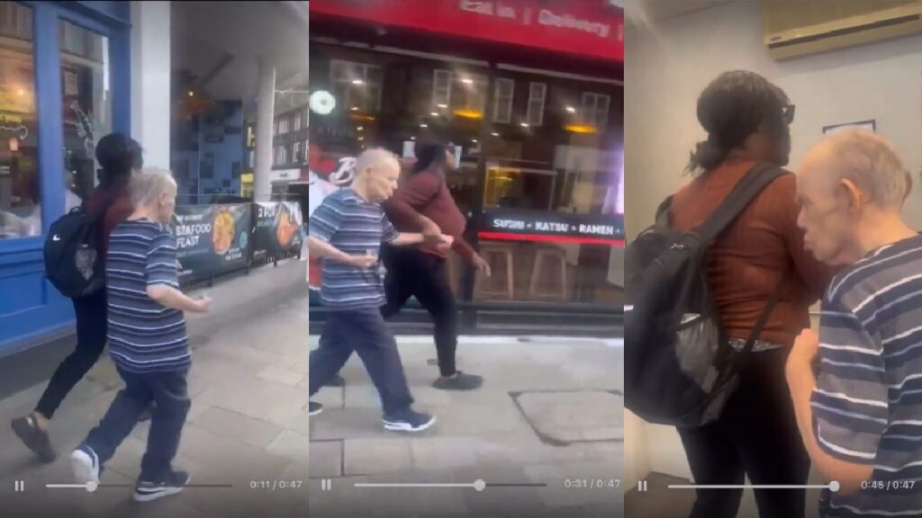 vulnerable man dragged around streets