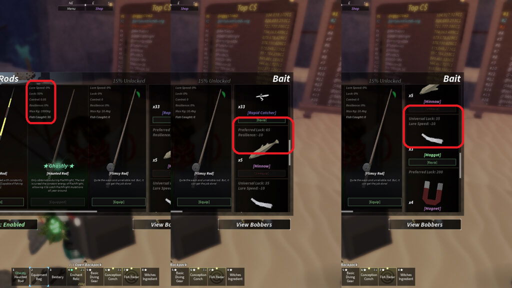 Roblox Fisch: All Fishing Rod Stats Explained | The Nerd Stash