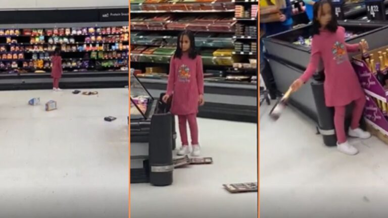 Child Throws Tantrum at a Walmart and Knocks Everything Over ‘What the Hell Is a Consequence'