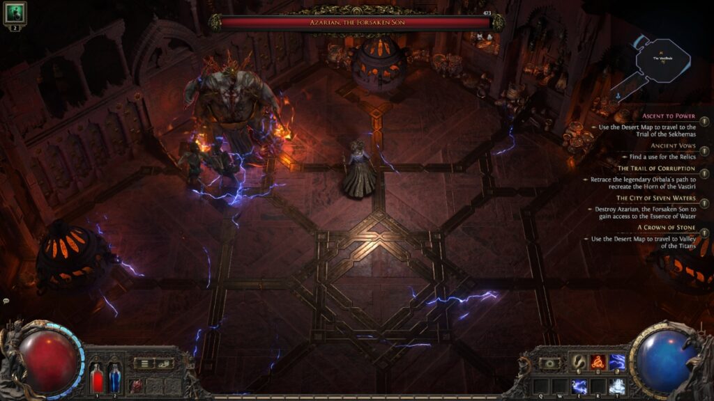 Path of Exile 2 Boss Fight