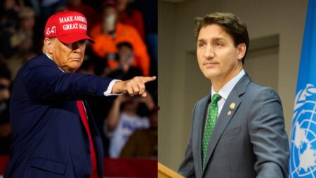 Donald Trump Justin Trudeau-