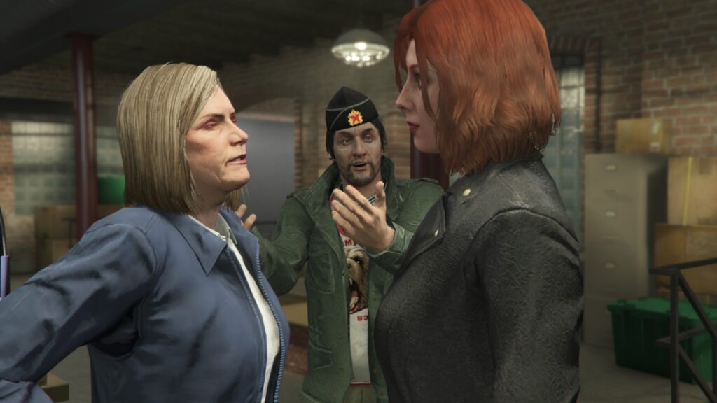 Jodi Marshall and Pavel in GTA Online