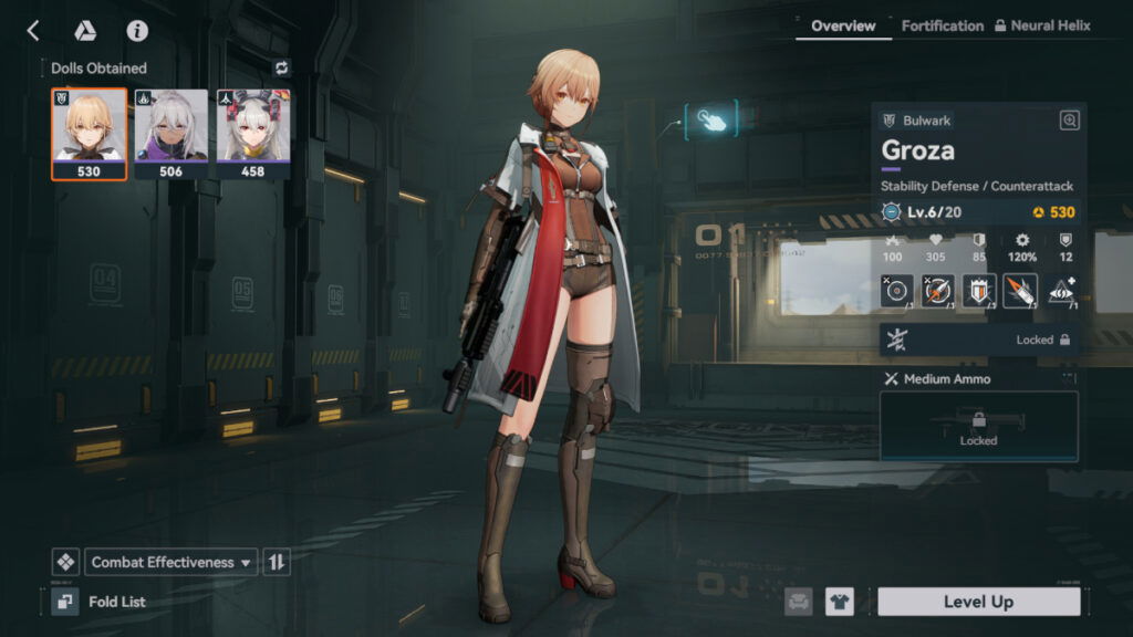 Groza Girls Frontline 2 Tier List