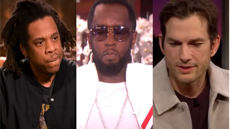 Jay-Z - Sean Diddy Combs - Ashton Kutcher