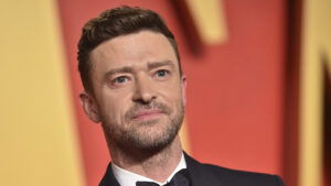 Justin Timberlake at Vanity Fair Oscar Party 2024