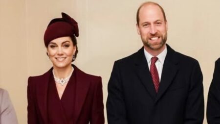 Kate Middleton and her husband Prince William,parents of Prince George, Princess Charlotte and Prince Louis.