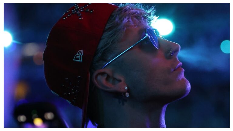 Machine Gun Kelly during day one of CMA Fest 2024