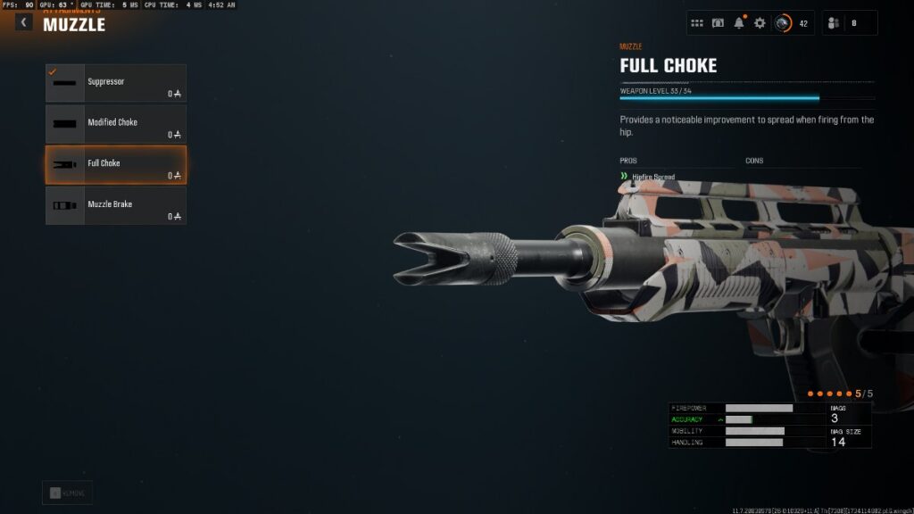 Maelstrom Full Choke Muzzle