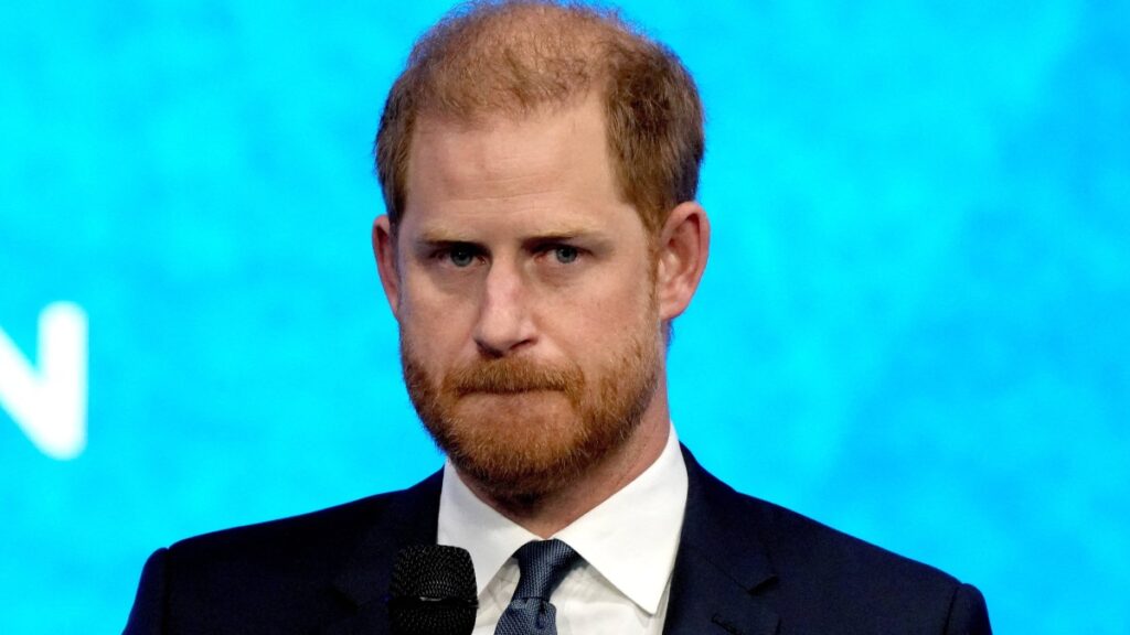 Prince Harry at the Clinton Global Initiative meeting 2024.