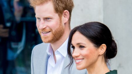 Prince Harry and Meghan Markle attend an evet together,