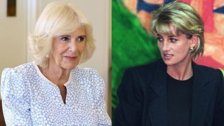 Queen Camilla and Princess Diana.