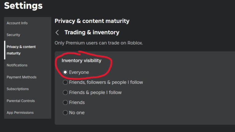 How To Make Your Inventory Public on Roblox and Show Off Your ...