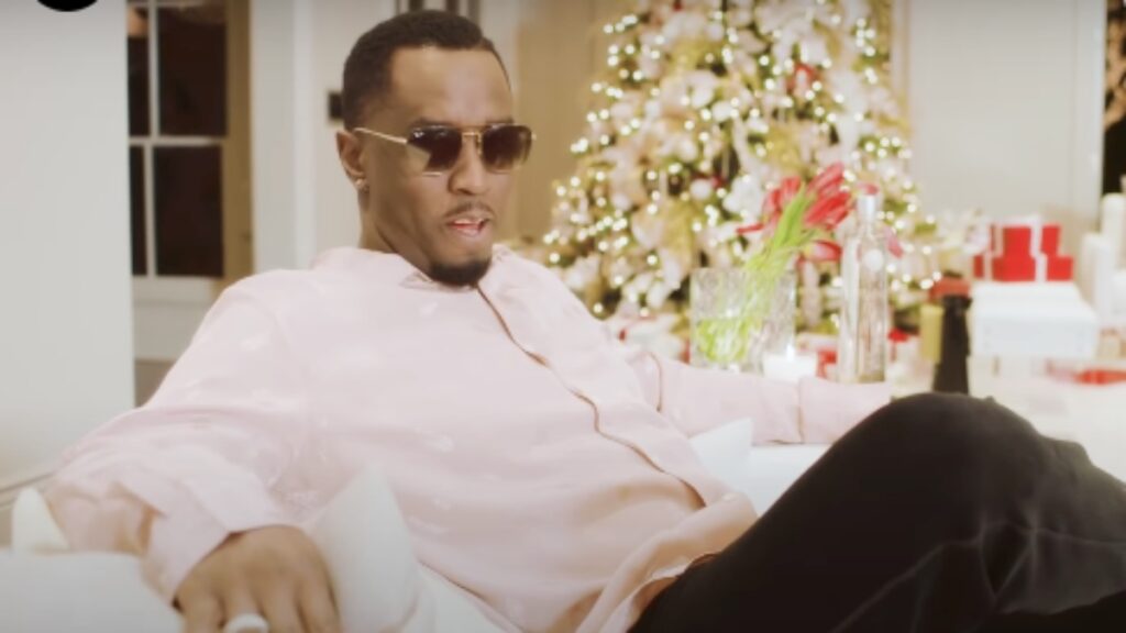 Sean Diddy Combs grants interview inside his luxury home.