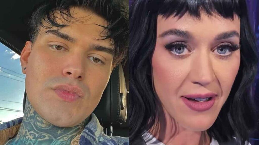 American Idol's Steven James and Katy Perry