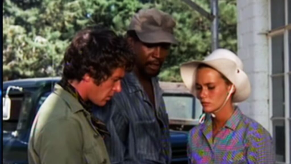 Michael Cole, Clarence Williams III and Peggy Lipton on The Mod Squash