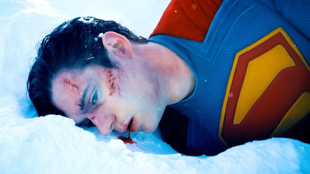 A shot from the Superman trailer