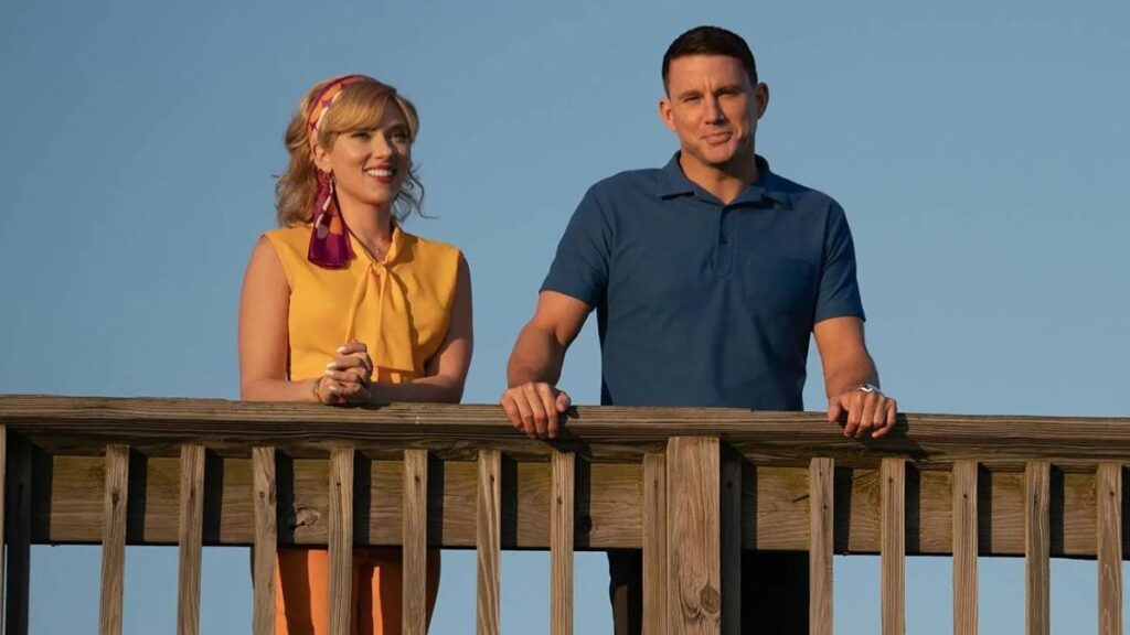 Scarlett Johansson and Channing Tatum in Fly Me to the Moon