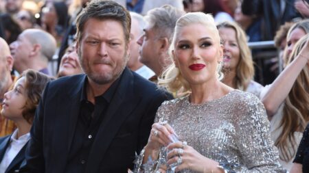 Gwen Stefani and Blake Shelton