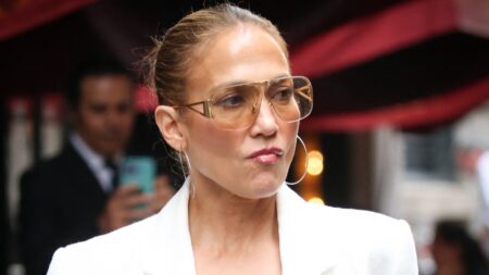 Jennifer Lopez during outing