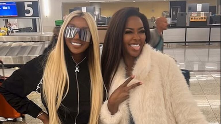 NeNe Leakes and Kenya Moore spotted together.