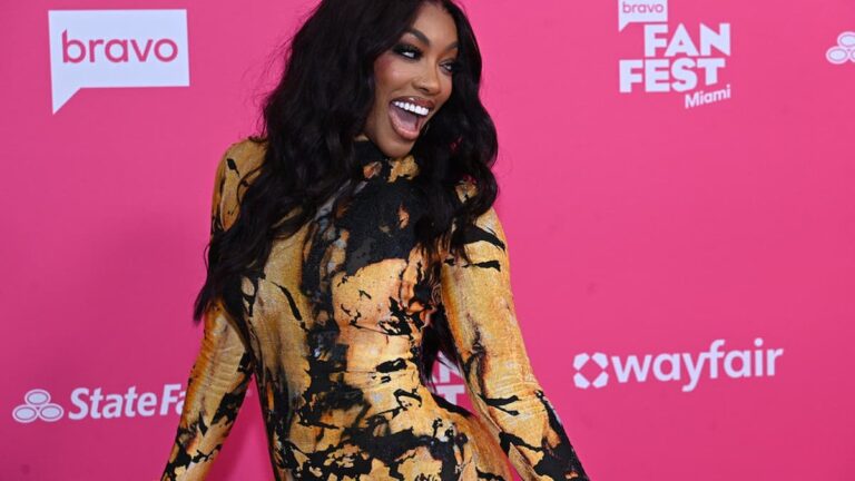 Porsha Williams at Bravo Fan Fest.