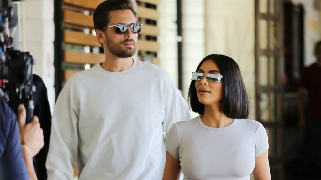 Scott Disick and Kim Kardashian