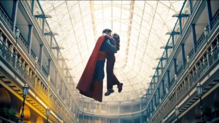 A shot from the Superman trailer