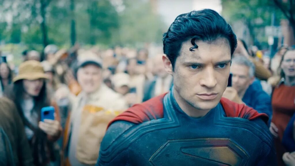 A shot from the Superman trailer