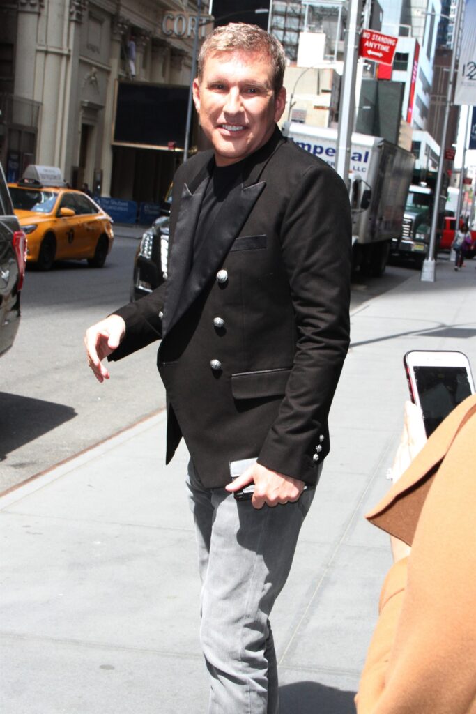 Todd Chrisley leaves Sirius XM Studios after promoting his new show