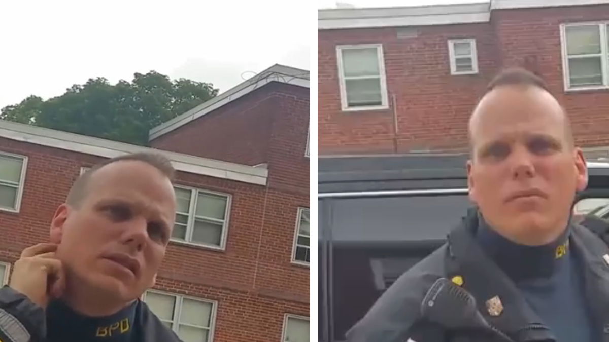 Man Harasses Baltimore Police Officers for Internet Clout, ‘What Is the Point of This Besides Being Antagonistic’