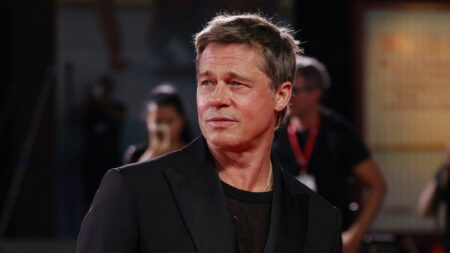 Brad Pitt at the 81st Venice International Film Festival