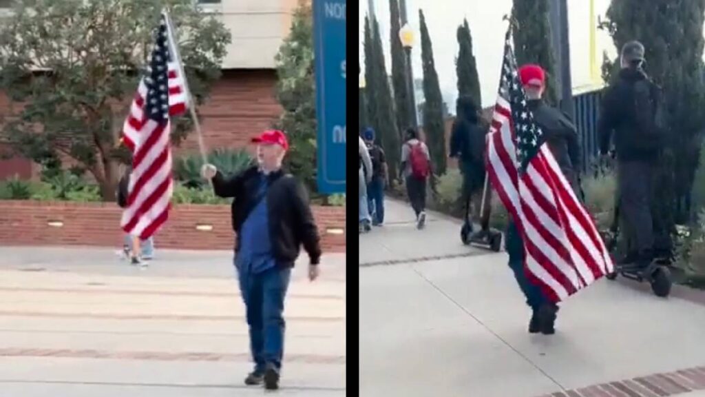 California Man Harass UCLA Students