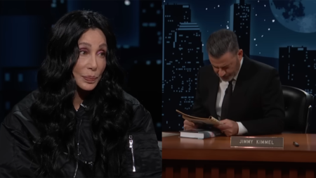 Cher Calling Jimmy Kimmel Dumb on Air