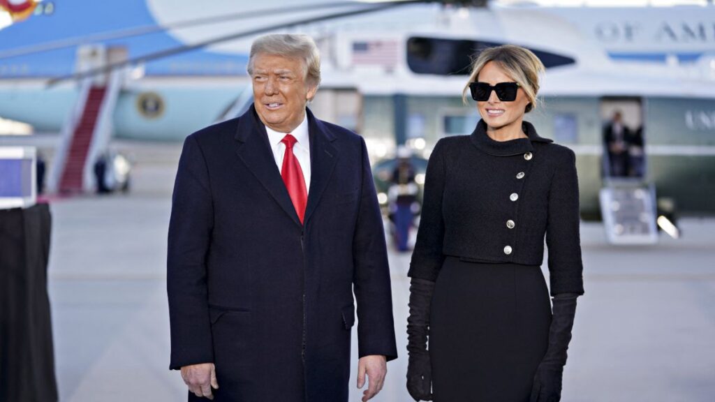 Donald and Melania Trump-