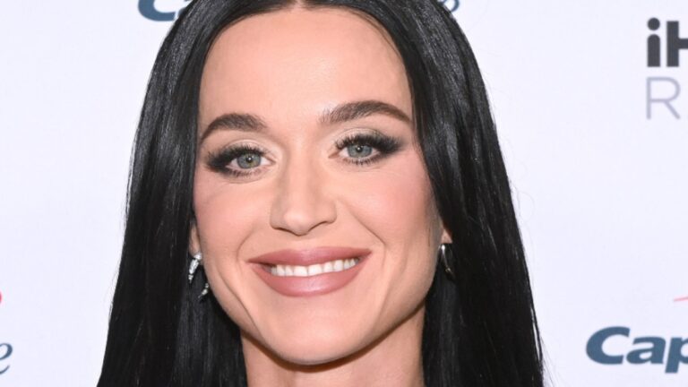 Katy Perry smiles close up