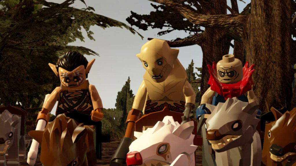 Warg riders in LEGO The Hobbit