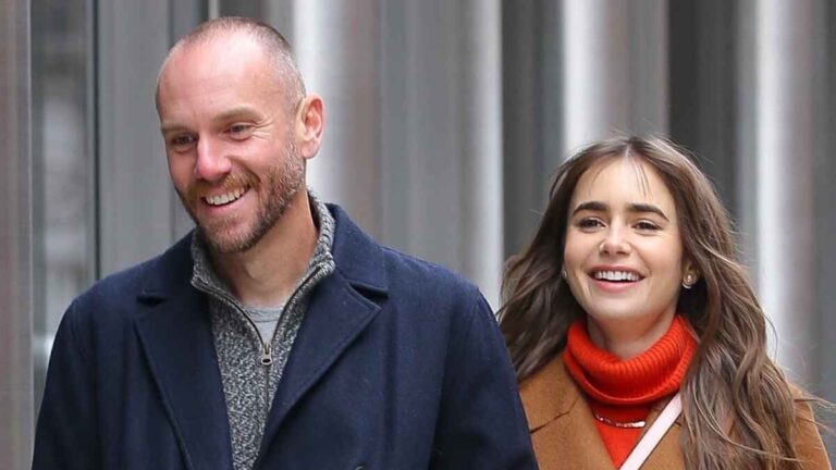 Lily Collins and Charlie McDowell