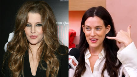 Lisa Marie Presley and Riley Keough